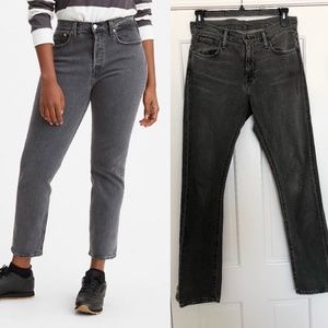 Levi's Iconic 505 C Grey Jeans